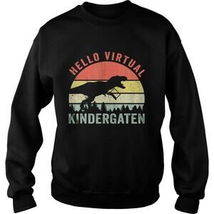 Dinosaur Hello Virtual Kindergarten Shirt
